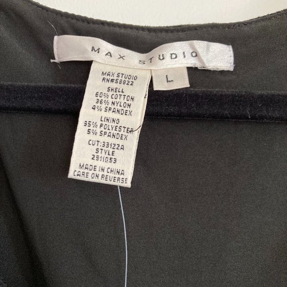 MAX STUDIO Black Dress - Picture 3 of 4